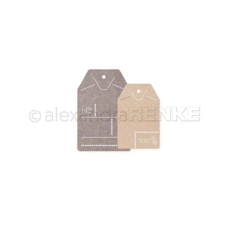 Alexandra Renke - Troquel Tea bag tags