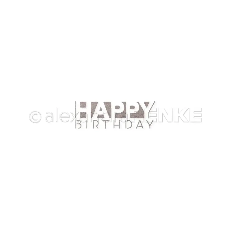 Alexandra Renke - Troquel Happy Birthday duo