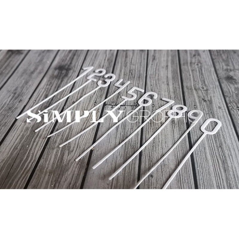 Simply Graphic - Troquel Bouquet de Chiffres