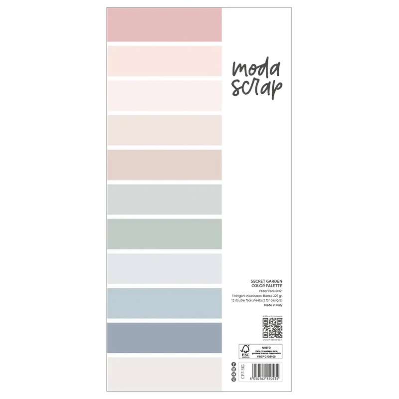 Secret Garden - Color Palette 6x12"