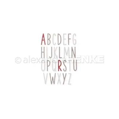 Alexandra Renke - Troquel San Serif Alphabet small
