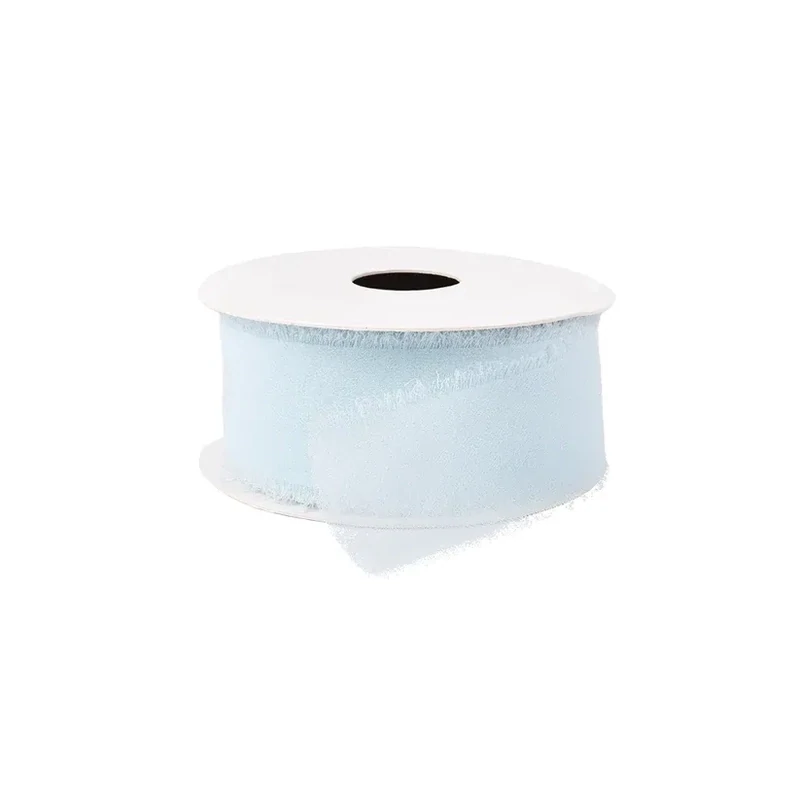 Alexandra Renke - Cinta chiffon azul hielo a metros