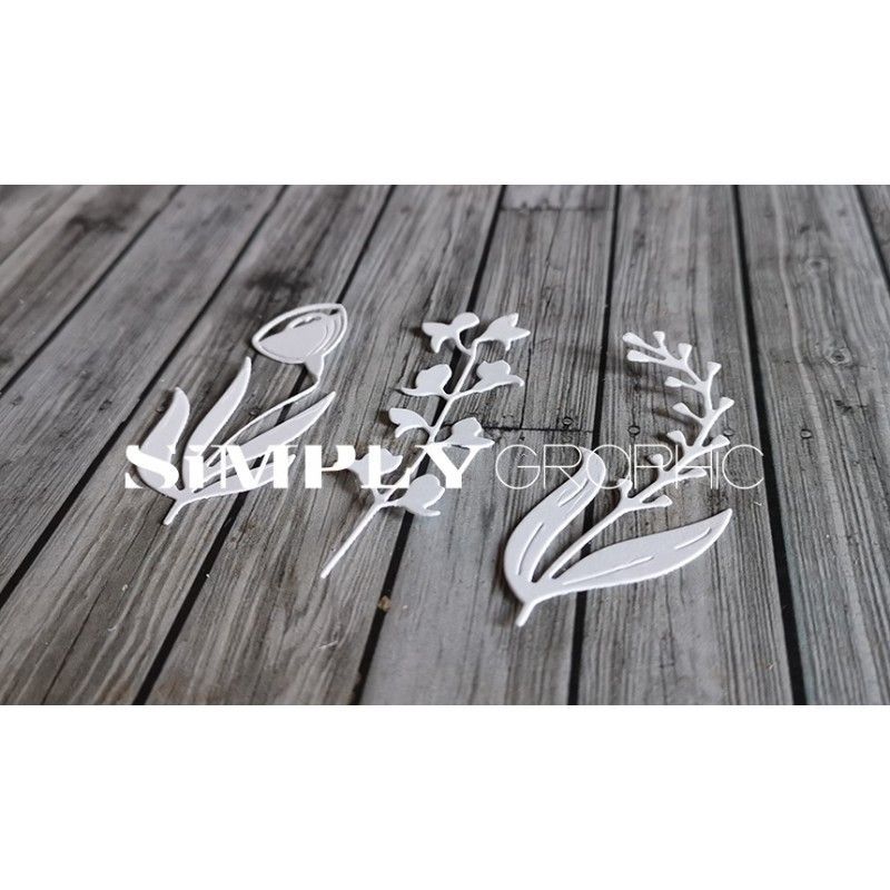Simply Graphic - Troqueles Fleurs des champs