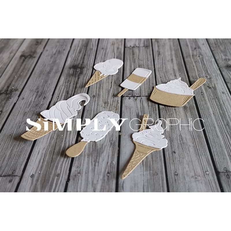Simply Graphic - Troqueles Farandole de glaces