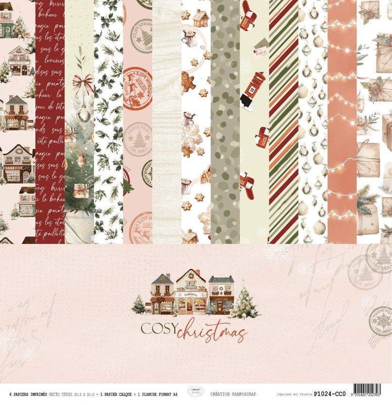 Cozy Christmas - Colección 12x12"