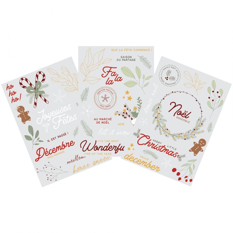 Merry Little Christmas - Transferts Merry Little Christmas - Transferts