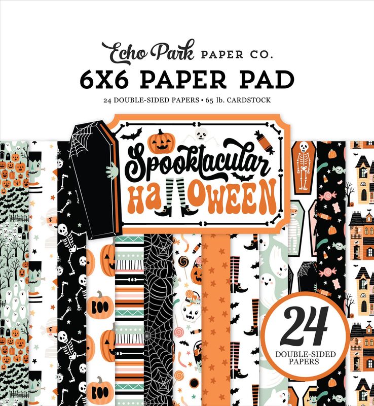 Spooktacular Halloween - Paper Pad 6x6 Spooktacular Halloween - Paper Pad 6x6"