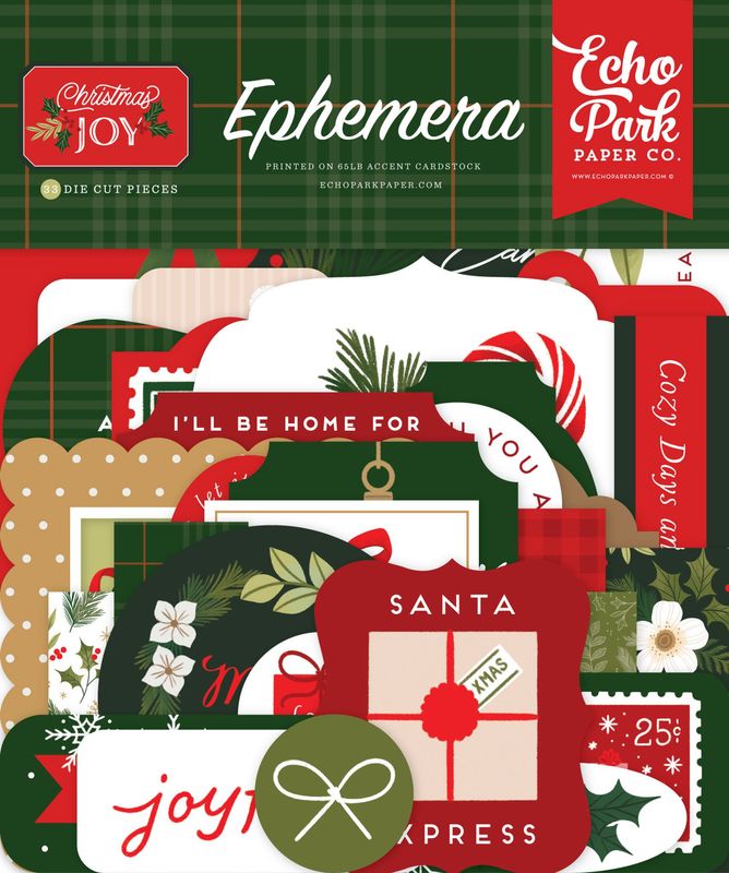 Christmas Joy - Ephemera Christmas Joy - Ephemera