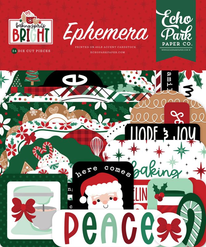 Baking Spirits Bright - Ephemera Baking Spirits Bright - Ephemera