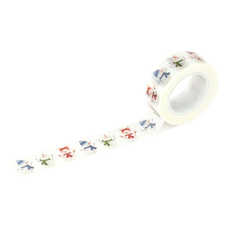 Chilling with my snowmies - Washi Tape All my snowmies