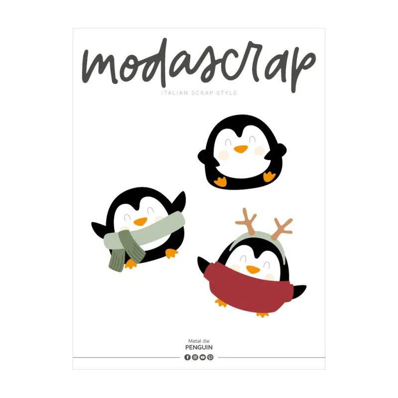 Traditional Christmas - Troquel Penguins