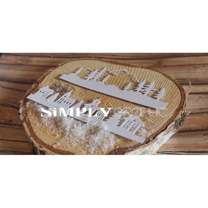Simply Graphic - Troquel Bordures hivernales