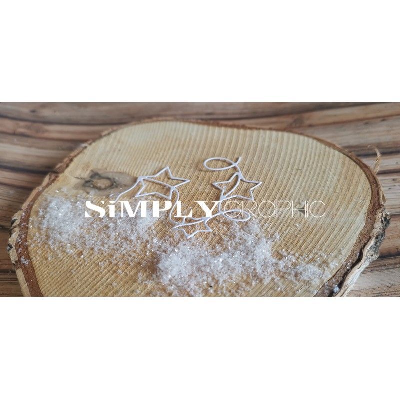 Simply Graphic - Troquel Chapelet d´étoiles