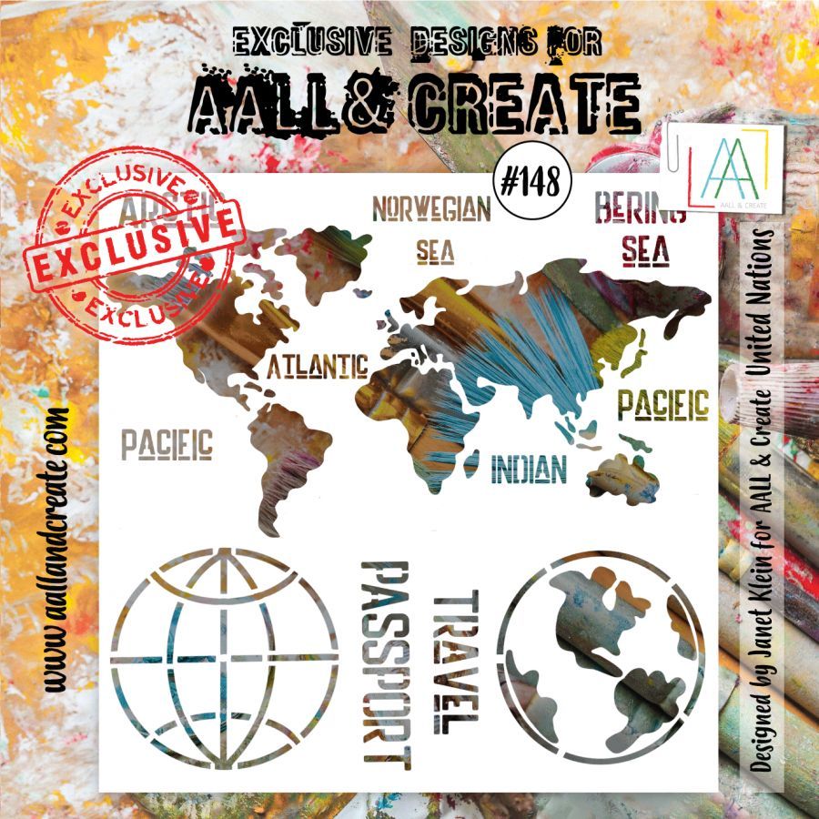 AALL & Create - Stencil #148