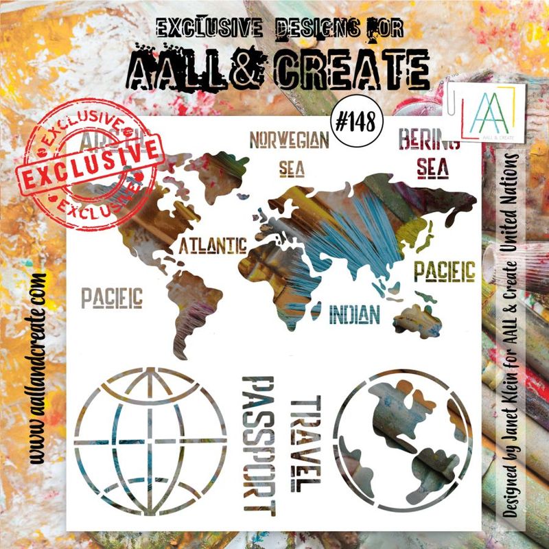 AALL & Create - Stencil #148
