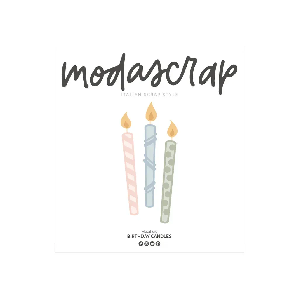 Birthday Candles - Troquel