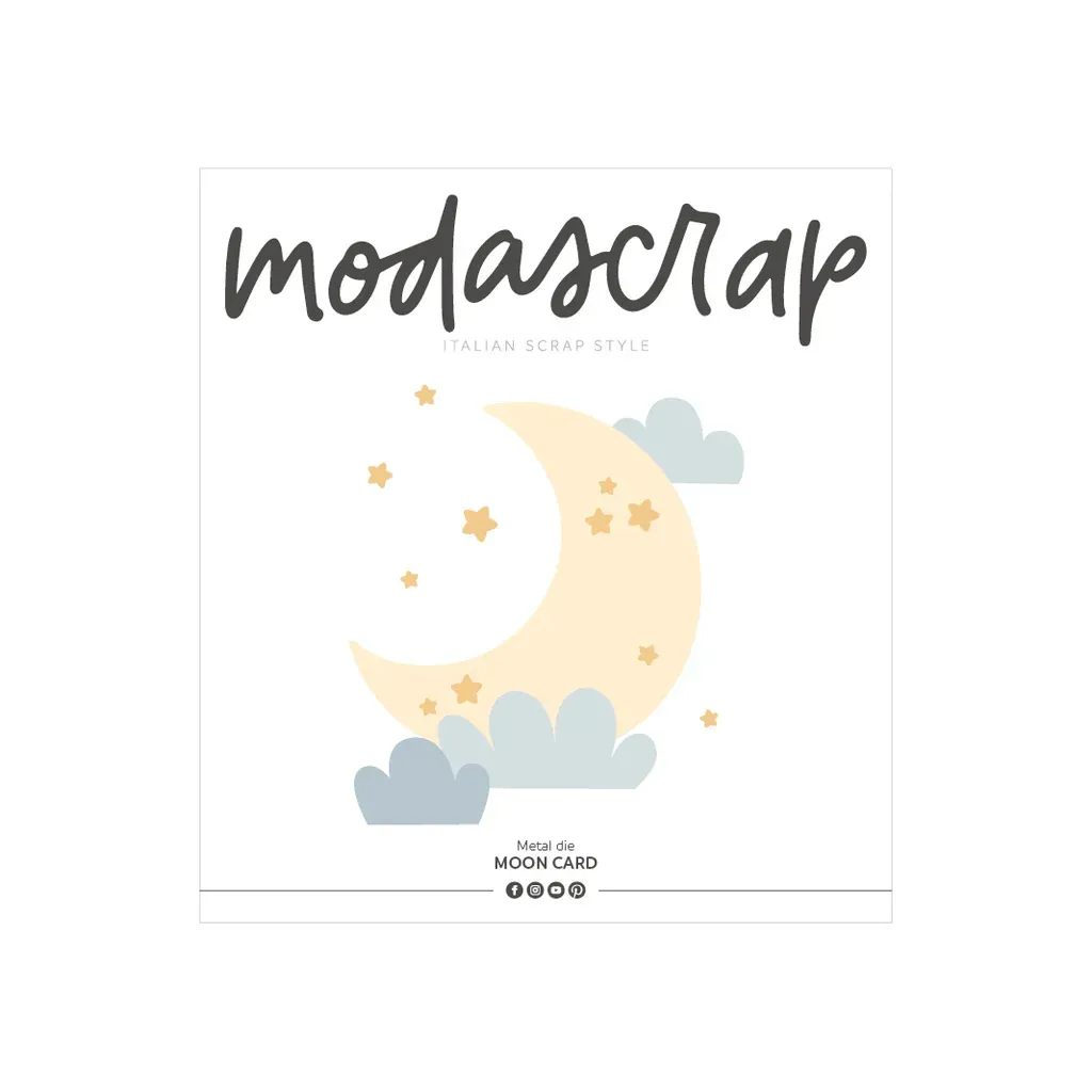 Moon Card - Troquel