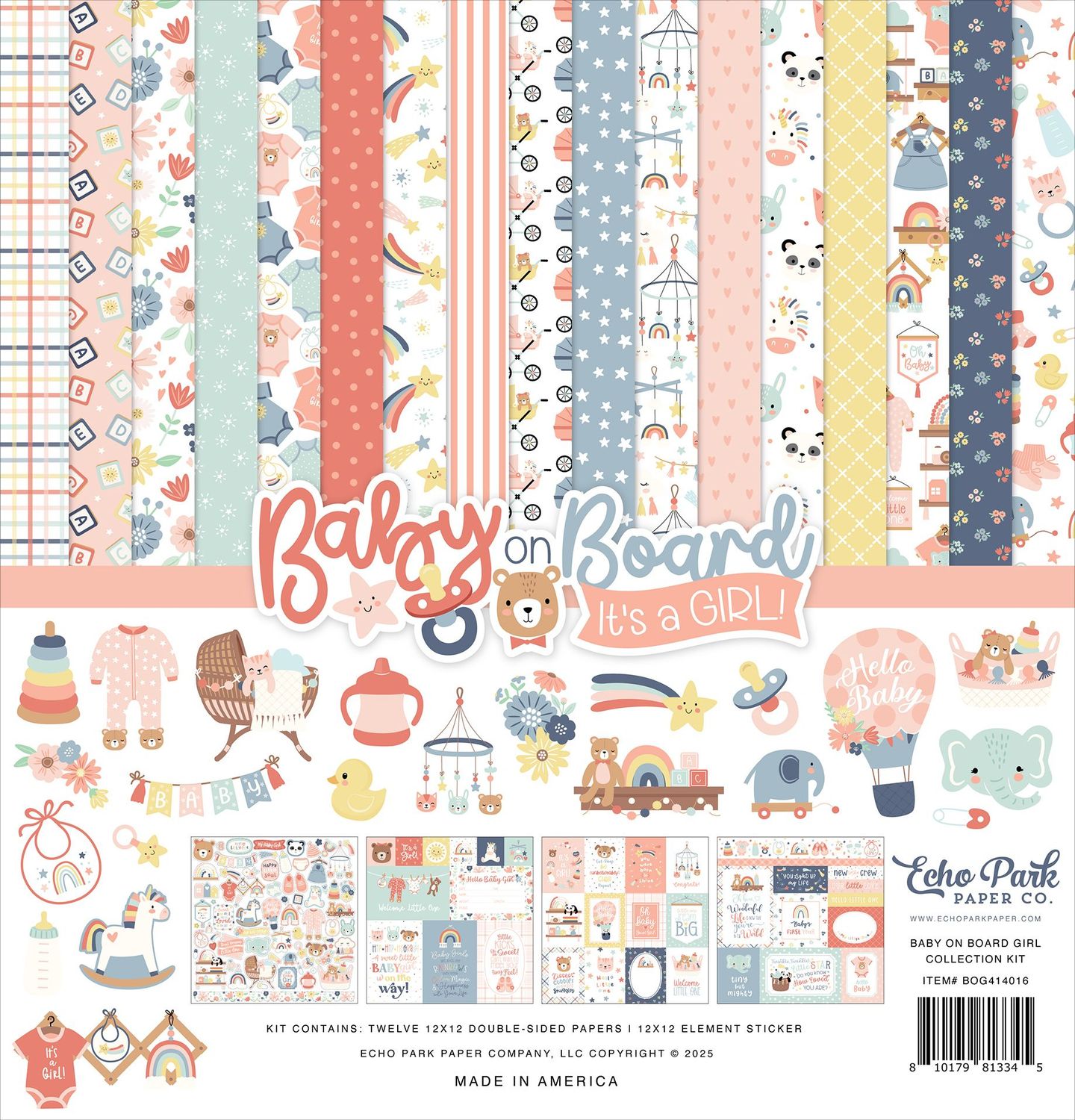 Baby on board It's a Girl - Colección