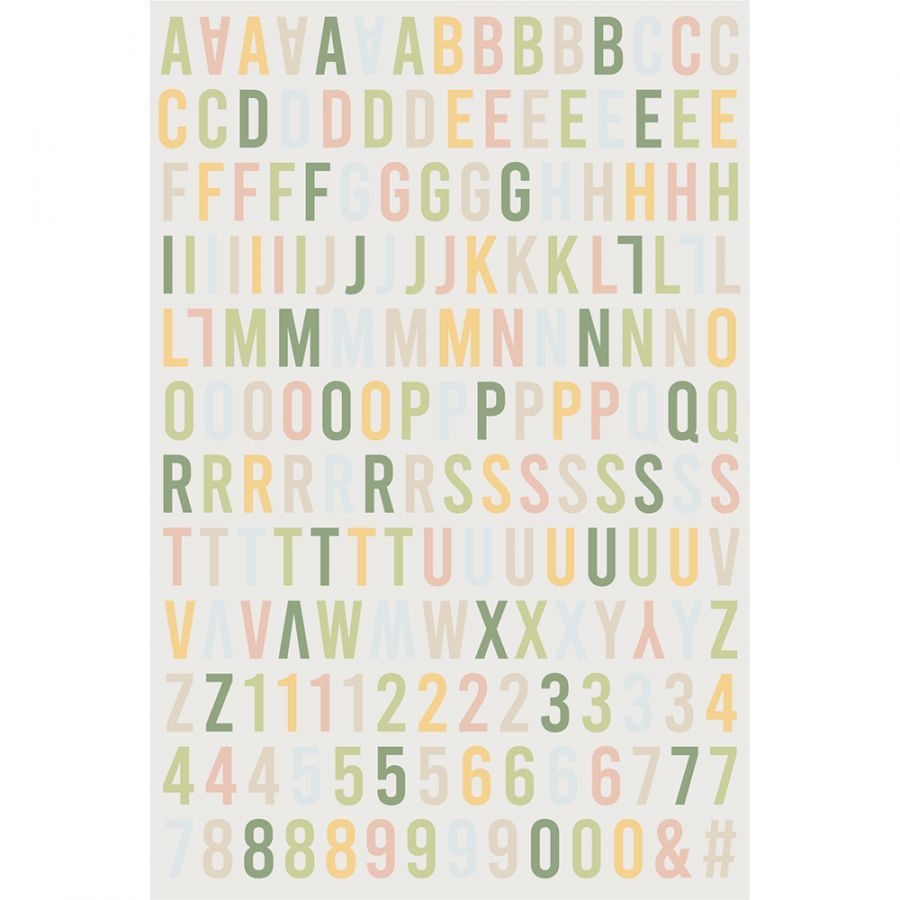 Bande originale, face A - Alphabet relief