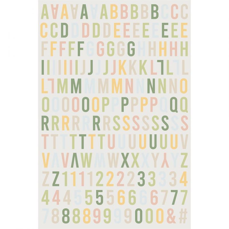 Bande originale, face A - Alphabet relief