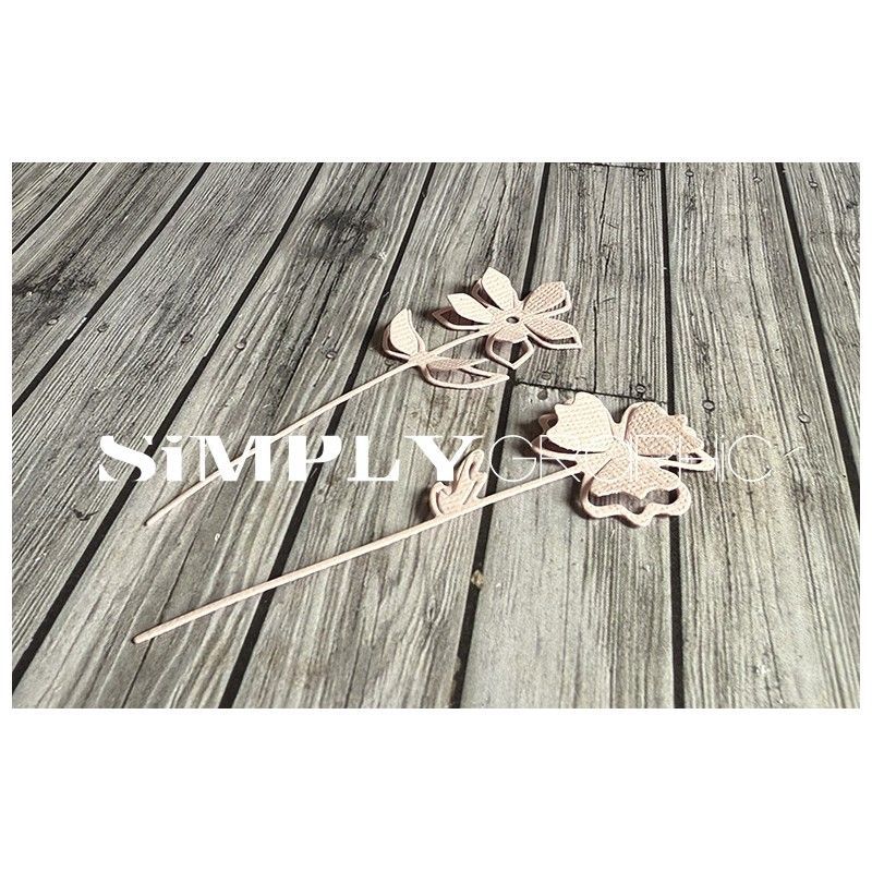 Simply Graphic - Troquel Fleurs à soulever