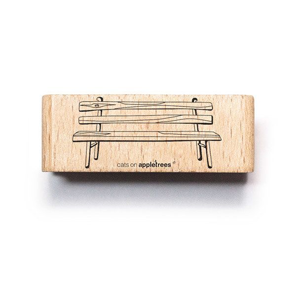 Cats on appletrees - Banco madera