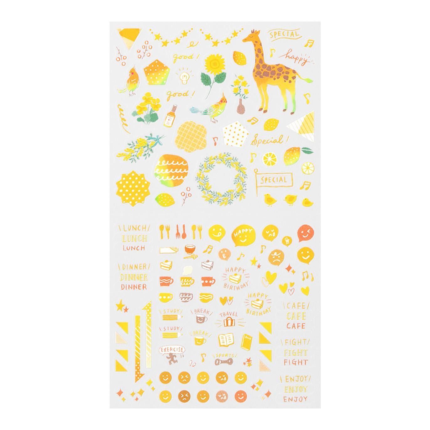 Midori - Stickers Color Yellow
