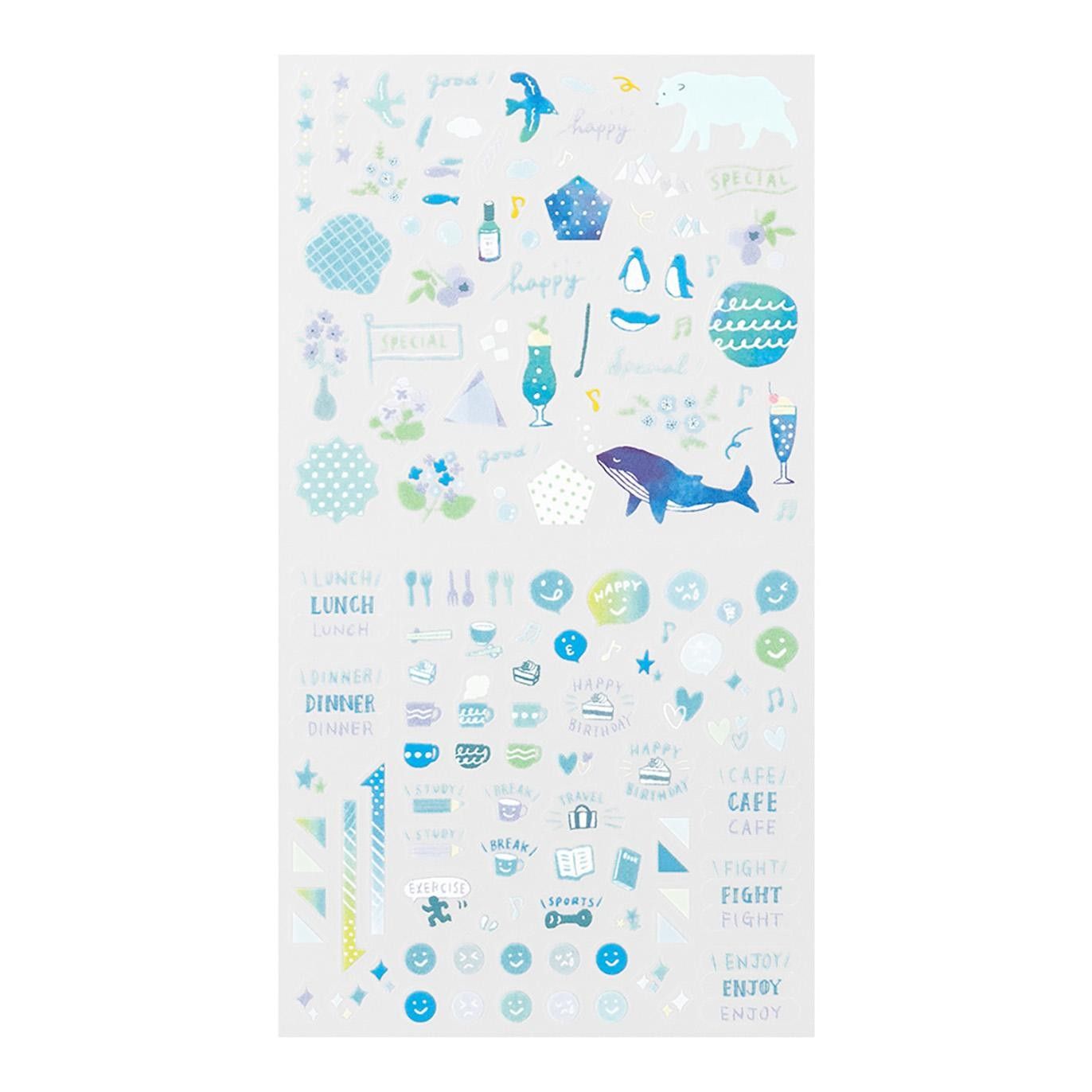 Midori - Stickers Color Blue