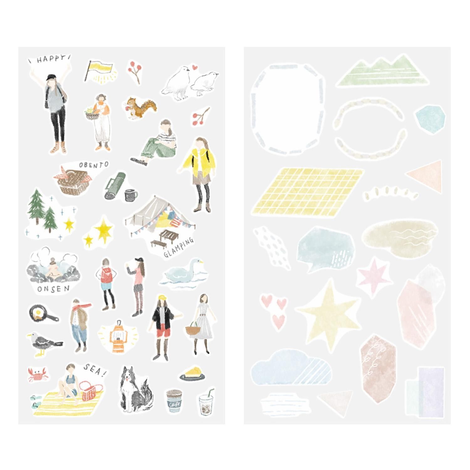 Midori - Stickers Two Sheets Going Out