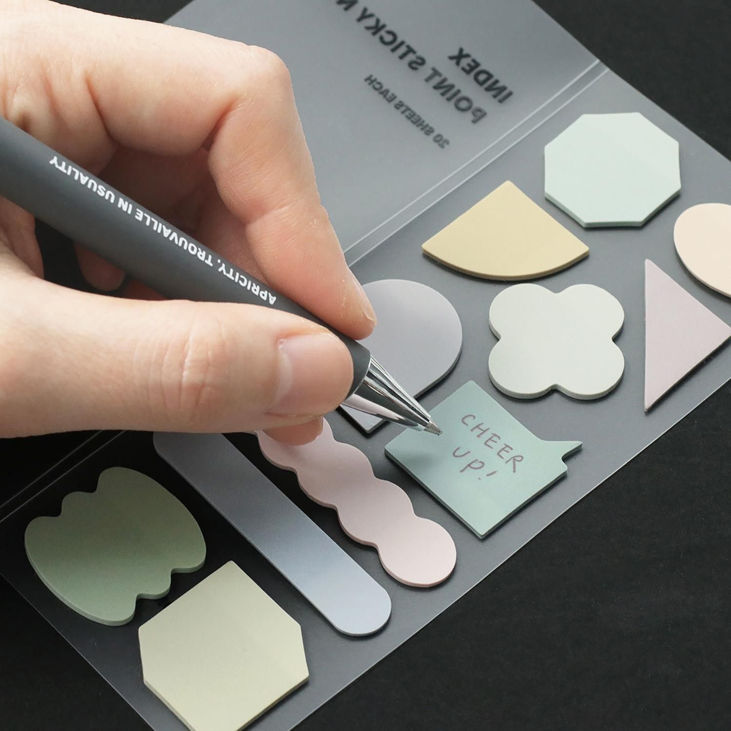 Index Point Sticky Notes Foggy