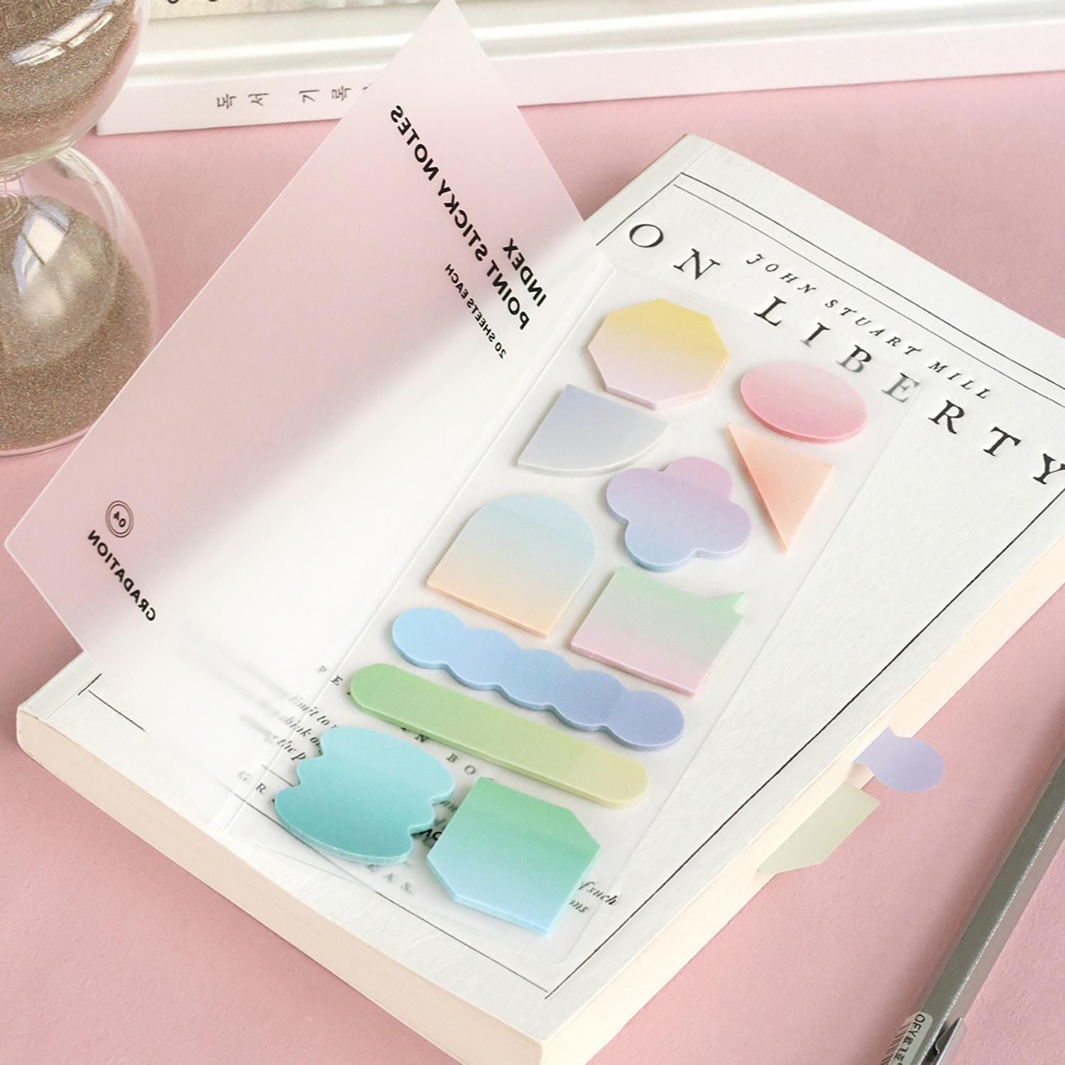 Index Point Sticky Notes Gradation