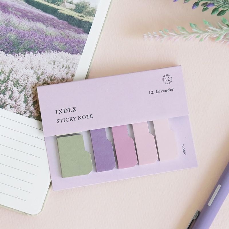 Sticky Note Index Lavender