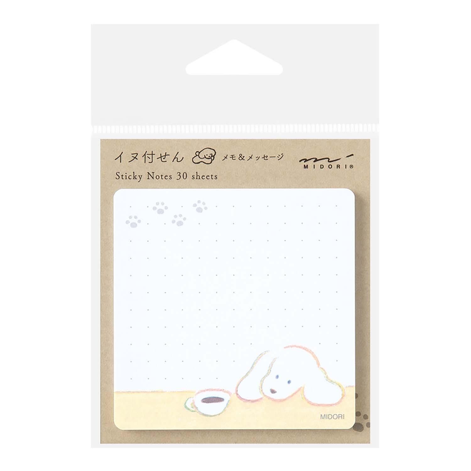 Midori - Sticky Notes Coffee and Dog