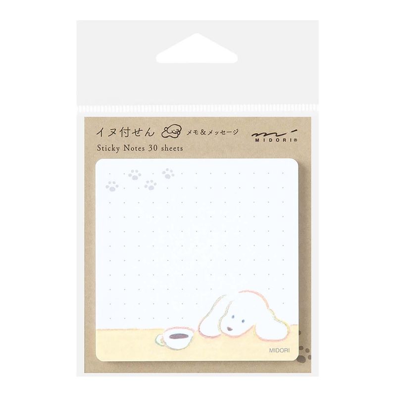 Midori - Sticky Notes Coffee and Dog