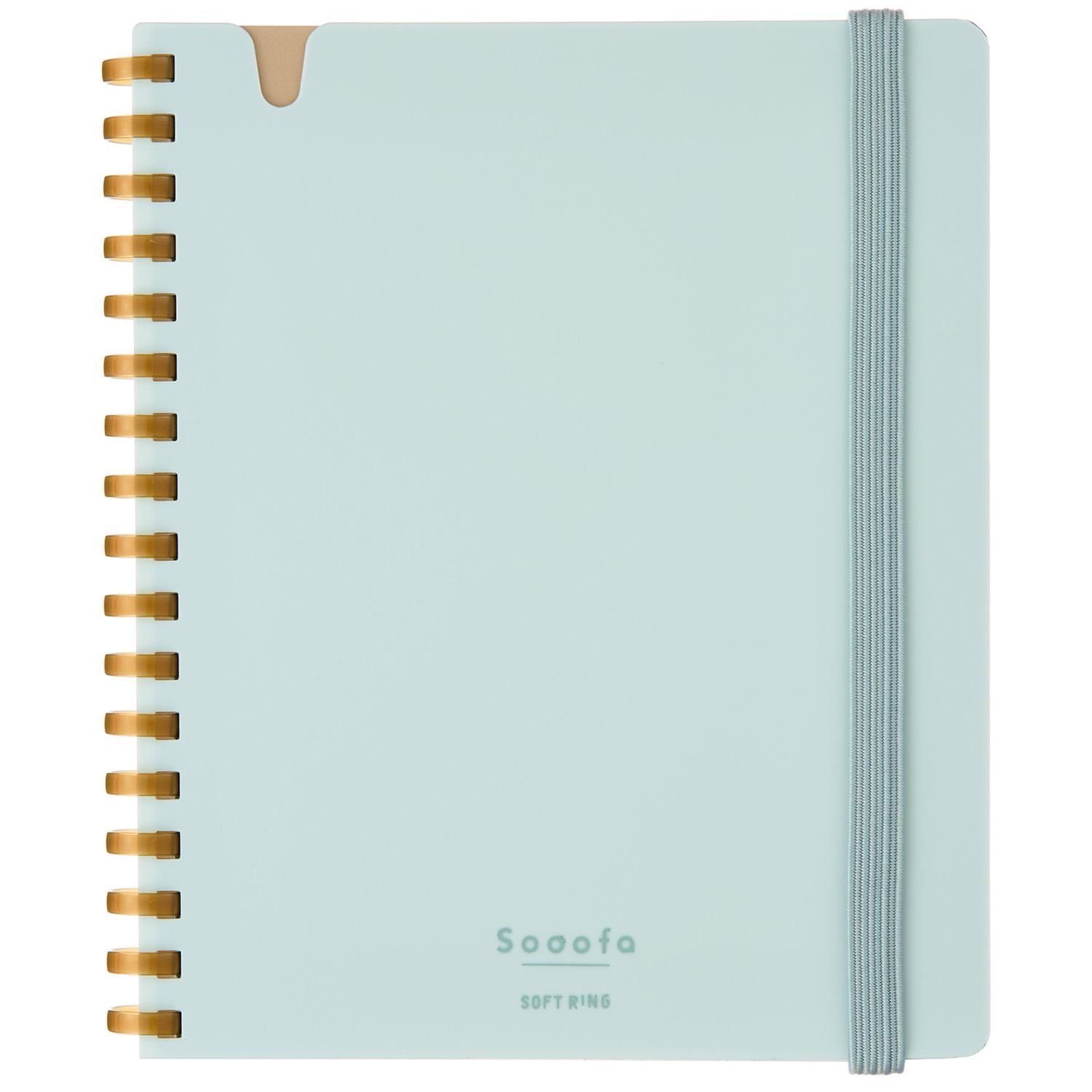 Libreta A6 Soft Ring Blue