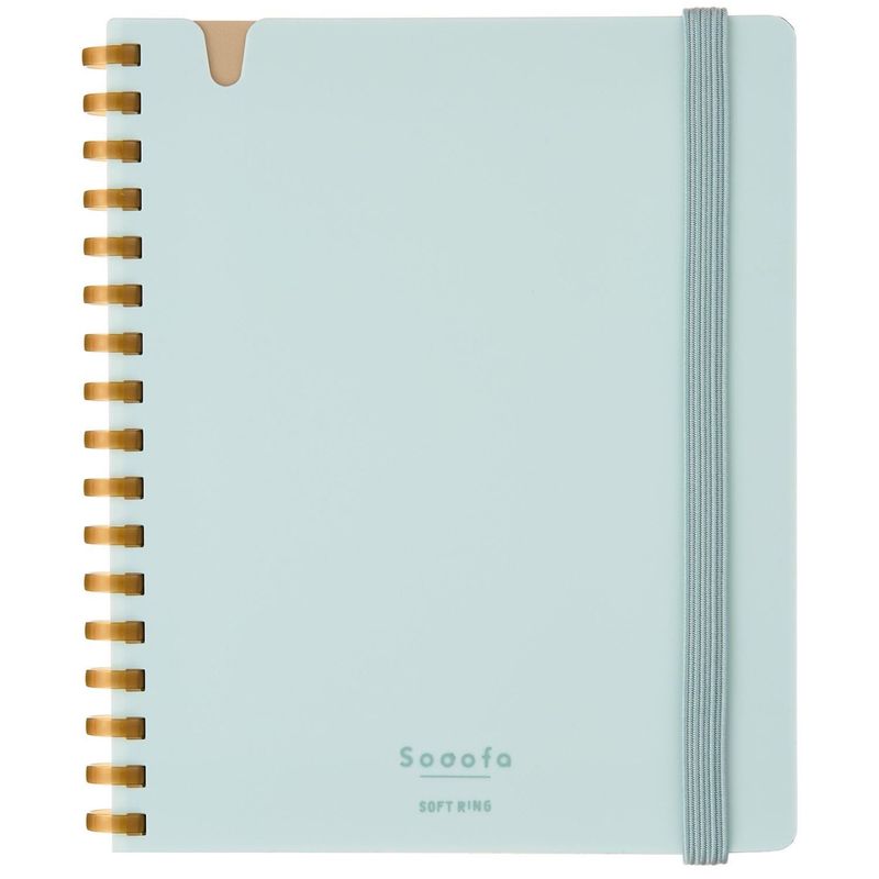 Libreta A6 Soft Ring Blue