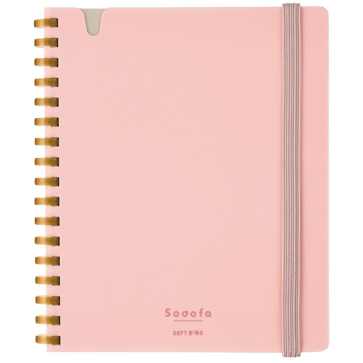 Libreta A6 Soft Ring Pink