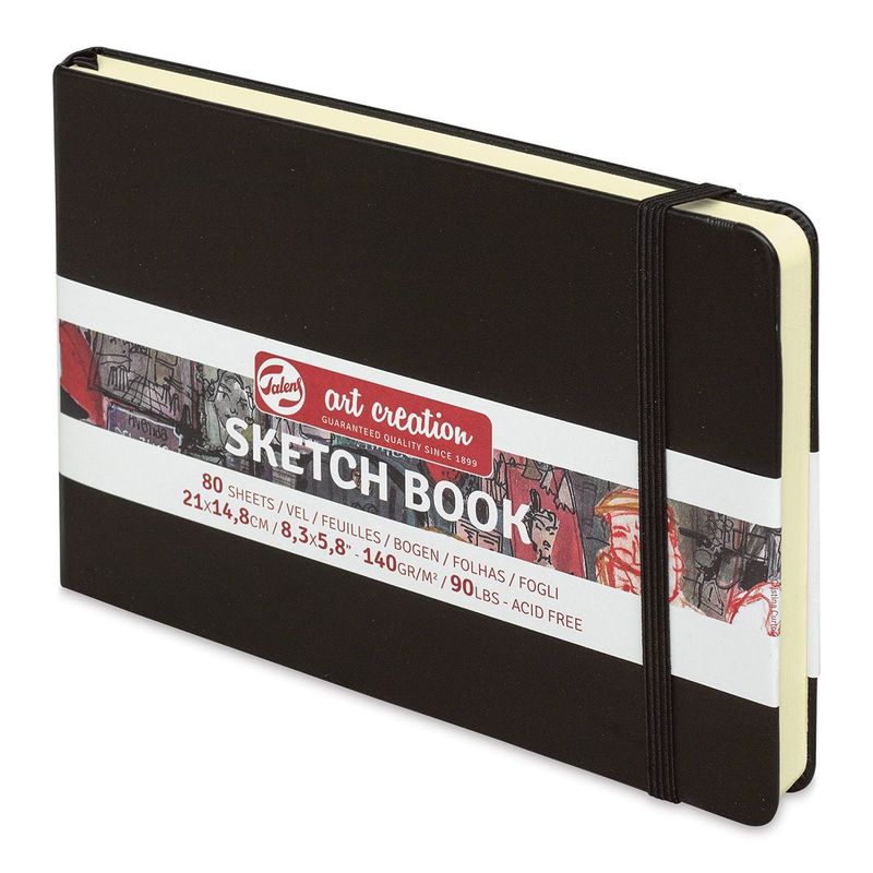 Sketch Book Black 21x14,8cm
