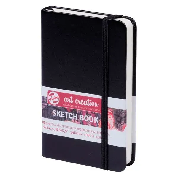 Sketch Book Black 9x14cm