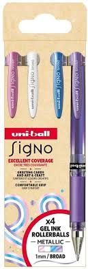 Set nº2 Signo Broad Metallic Rollerballs