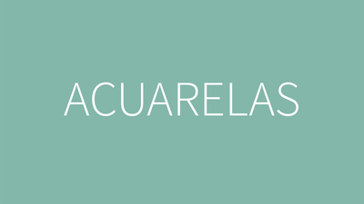 Acuarelas