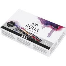Acuarelas Art Aqua con estuche metálico