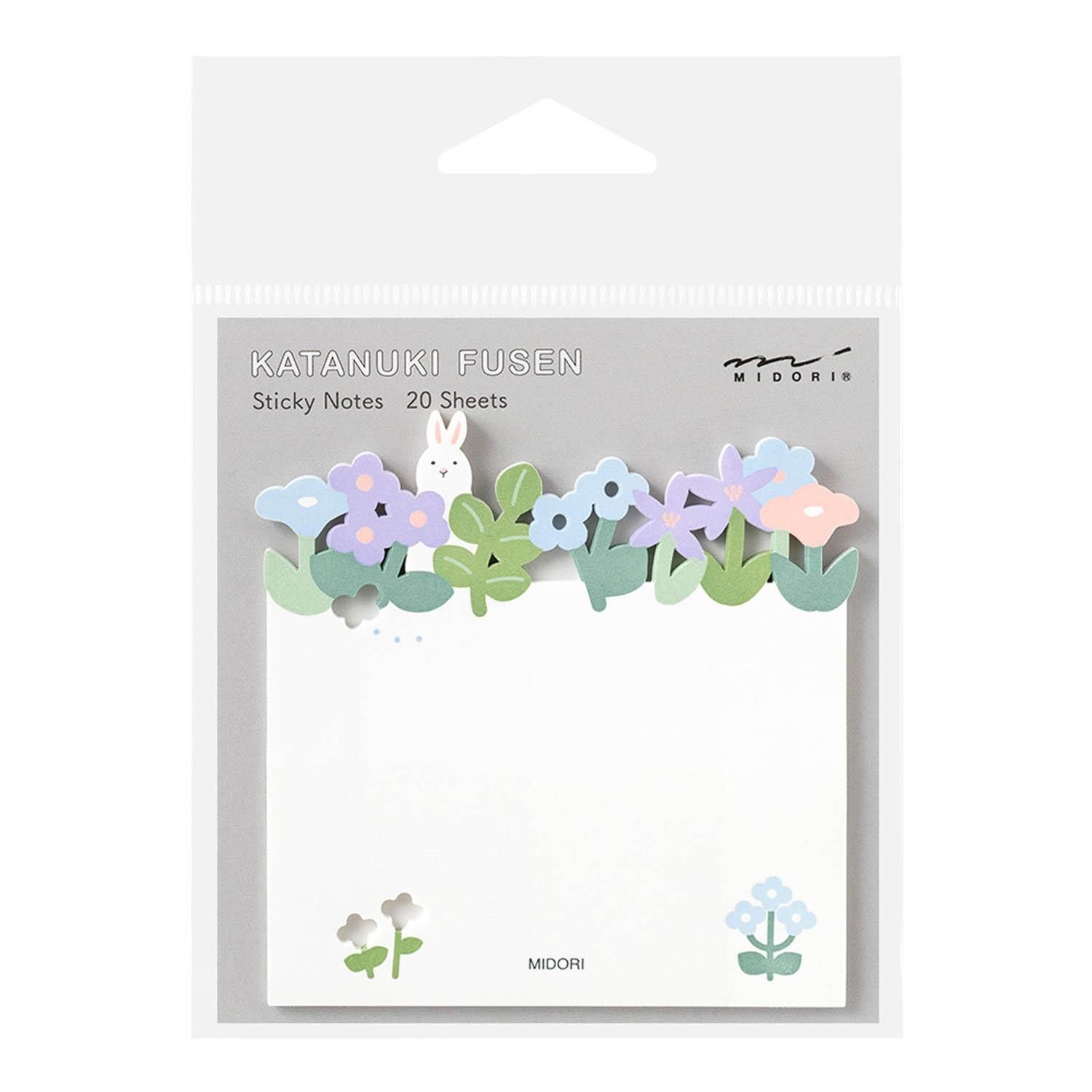 Midori - Sticky Notes Die-Cuting Flower Garden