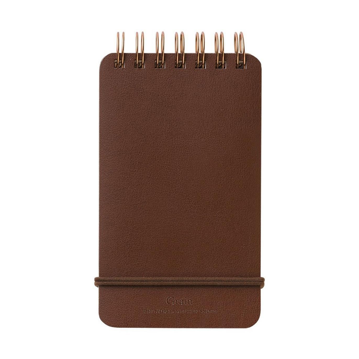 Midori - Libreta Grain Piel Brown
