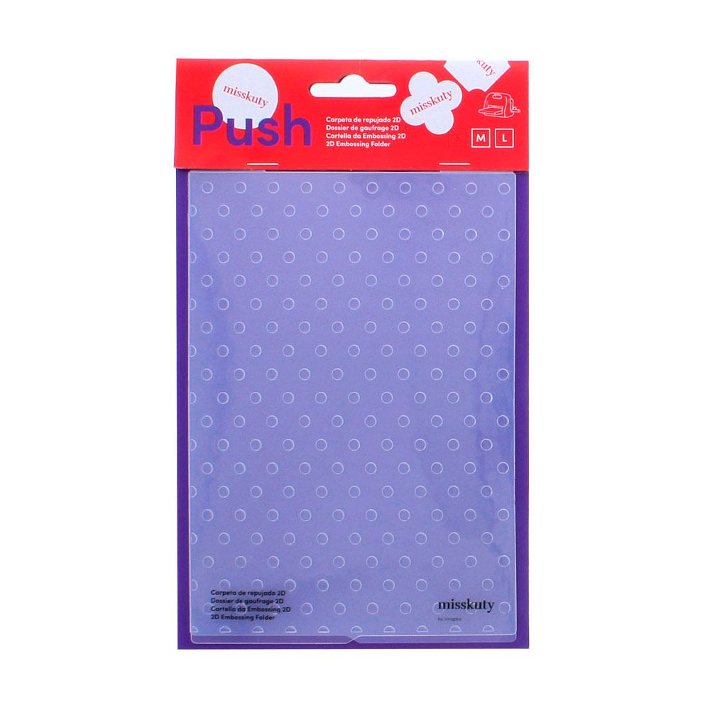 Carpeta de embossing Puntos