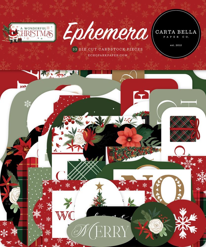 A Wonderful Christmas - Ephemera