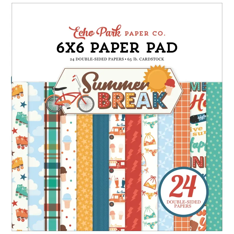 Summer Break - Paper Pad 6x6