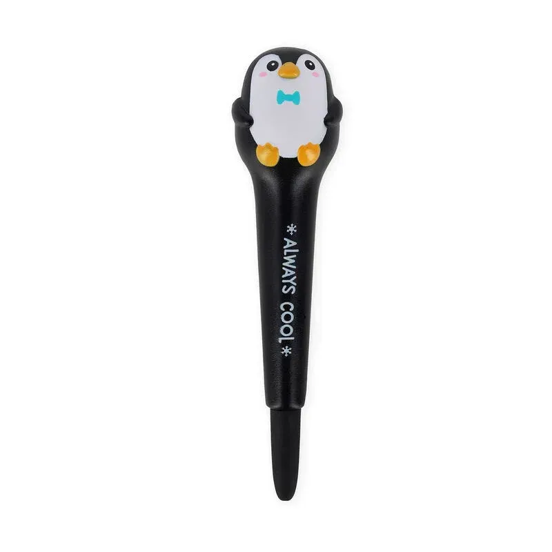 Bolígrafo de gel antiestrés - Pingüino