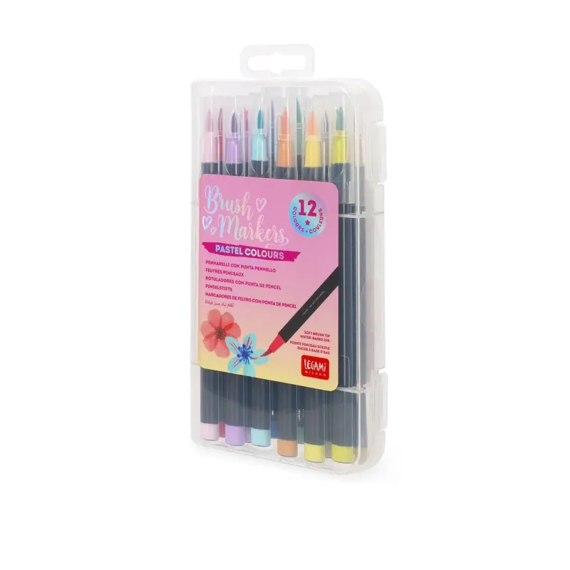 Rotuladores con punta pincel - Pastel Colours