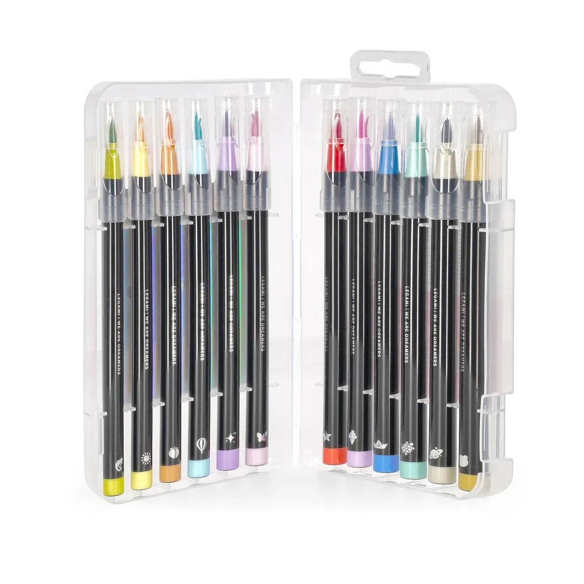 Legami - Rotuladores con punta pincel - Pastel Colours
